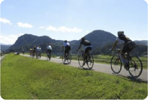 狩野川サイクリング