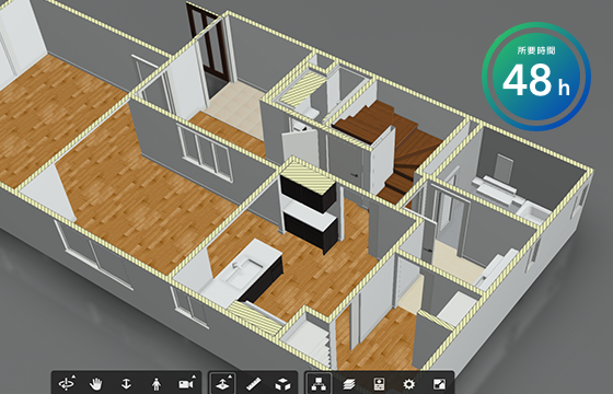 BIMモデル(Revit IFC)